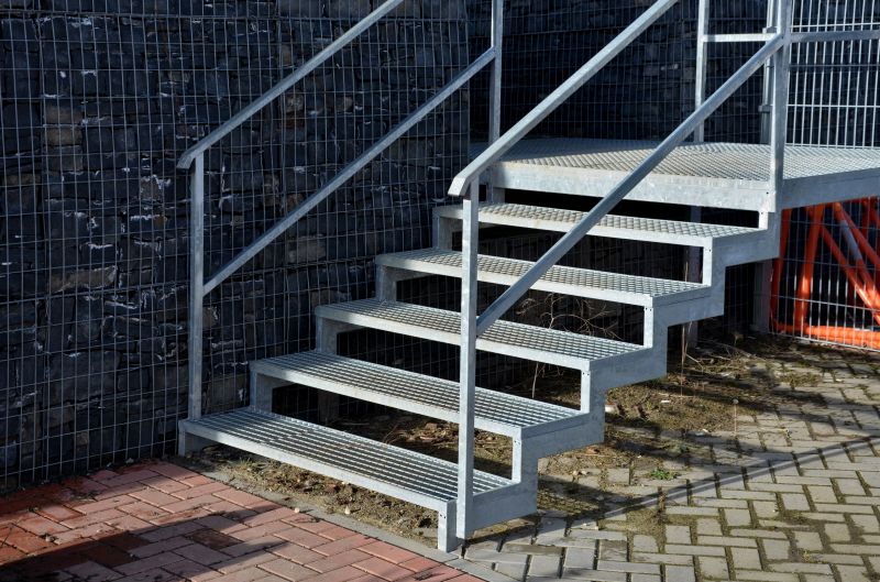 Restored Metal Stairs