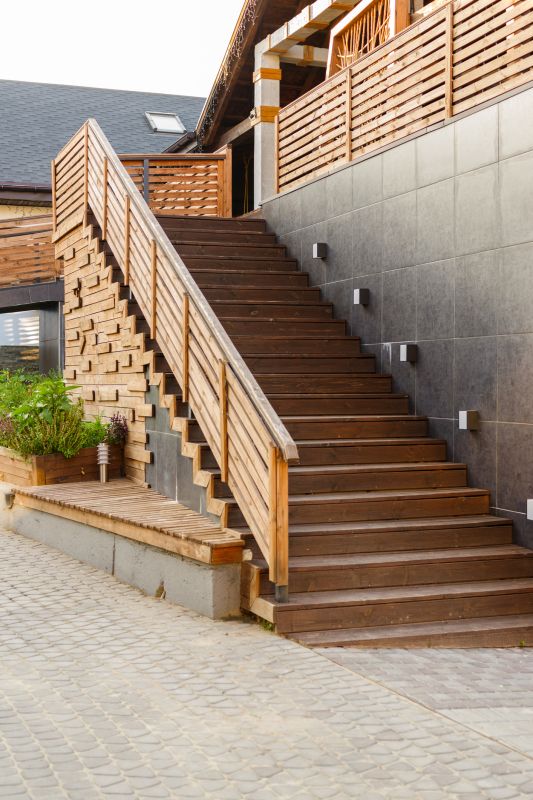 Modern Wood Stairs